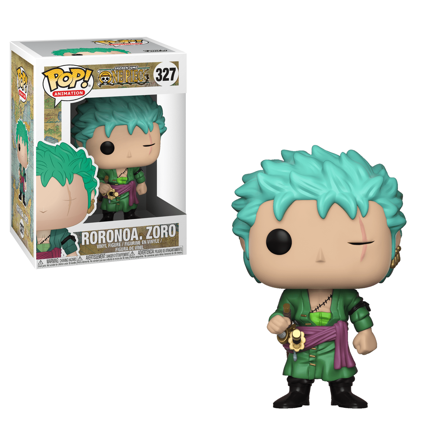 Funko Pop One Piece: Roronoa Zoro - 327 - Funkos Pop Chile | The Brands Club cl