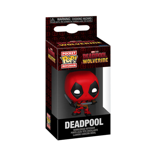 Funko Pop Deadpool & Wolverine: Dead Pool Keychain - Funkos Pop Chile | The Brands Club cl