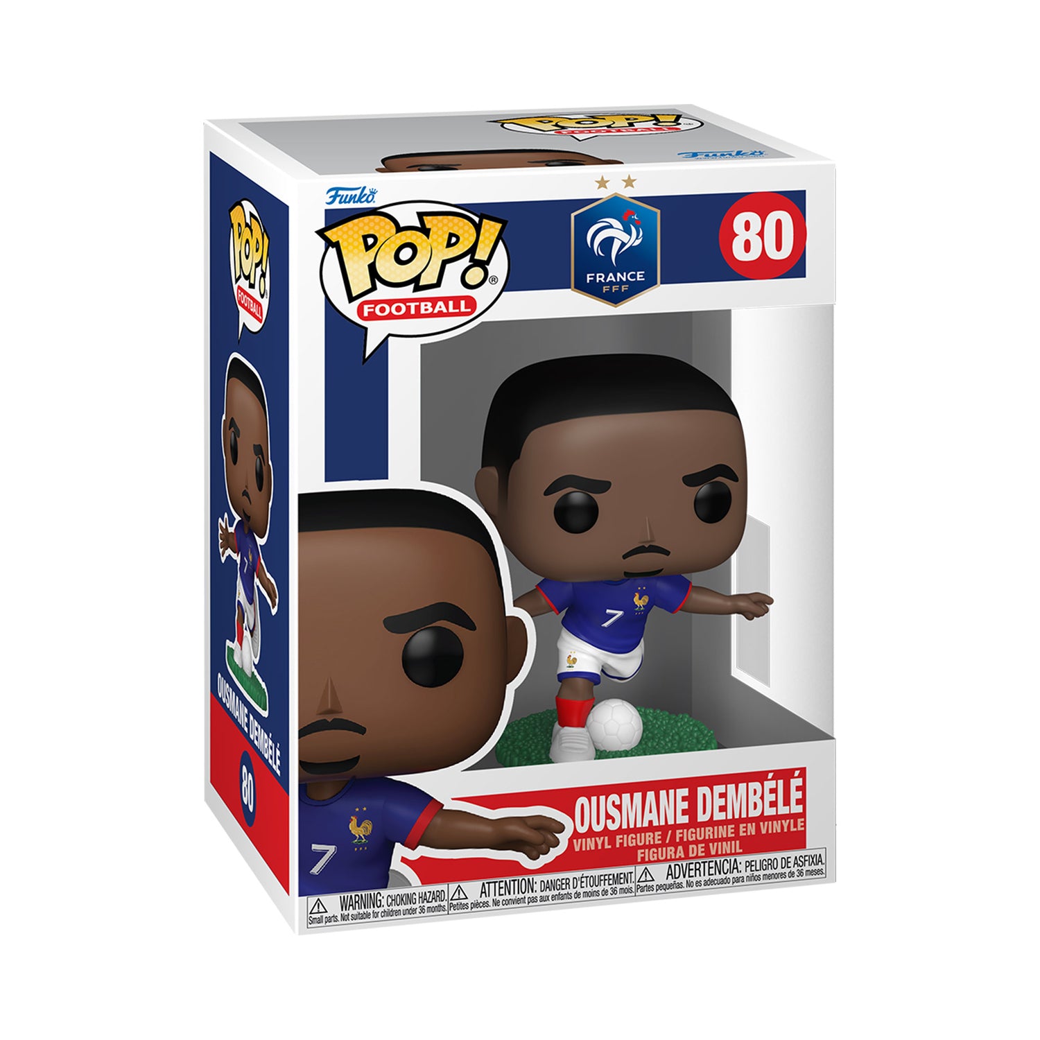 Funko Pop Francia: Ousmane Dembelé - 80 - Funkos Pop Chile | The Brands Club cl