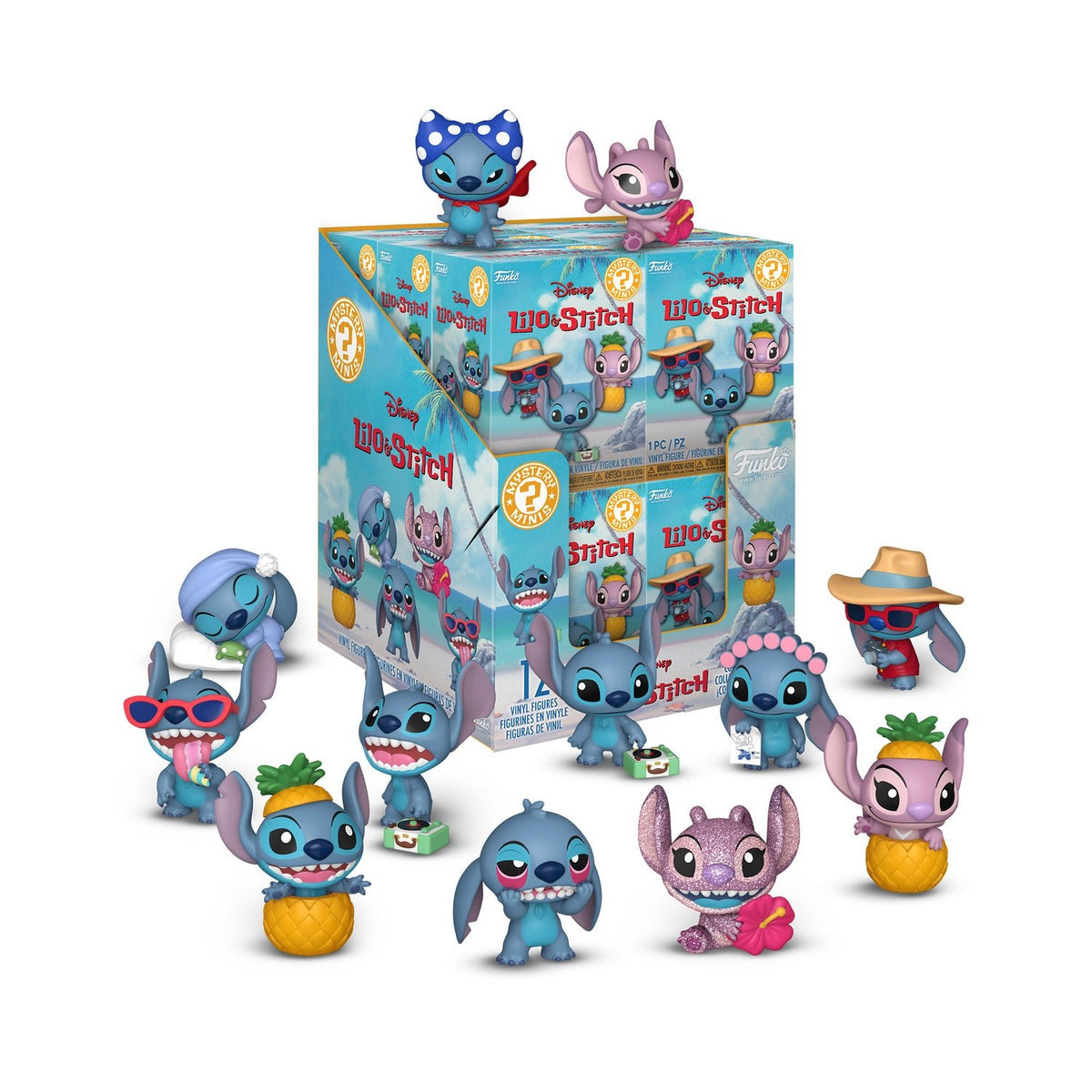 Funko Stitch & Angel Mystery Minis Disney - Funkos Pop Chile | The Brands Club cl