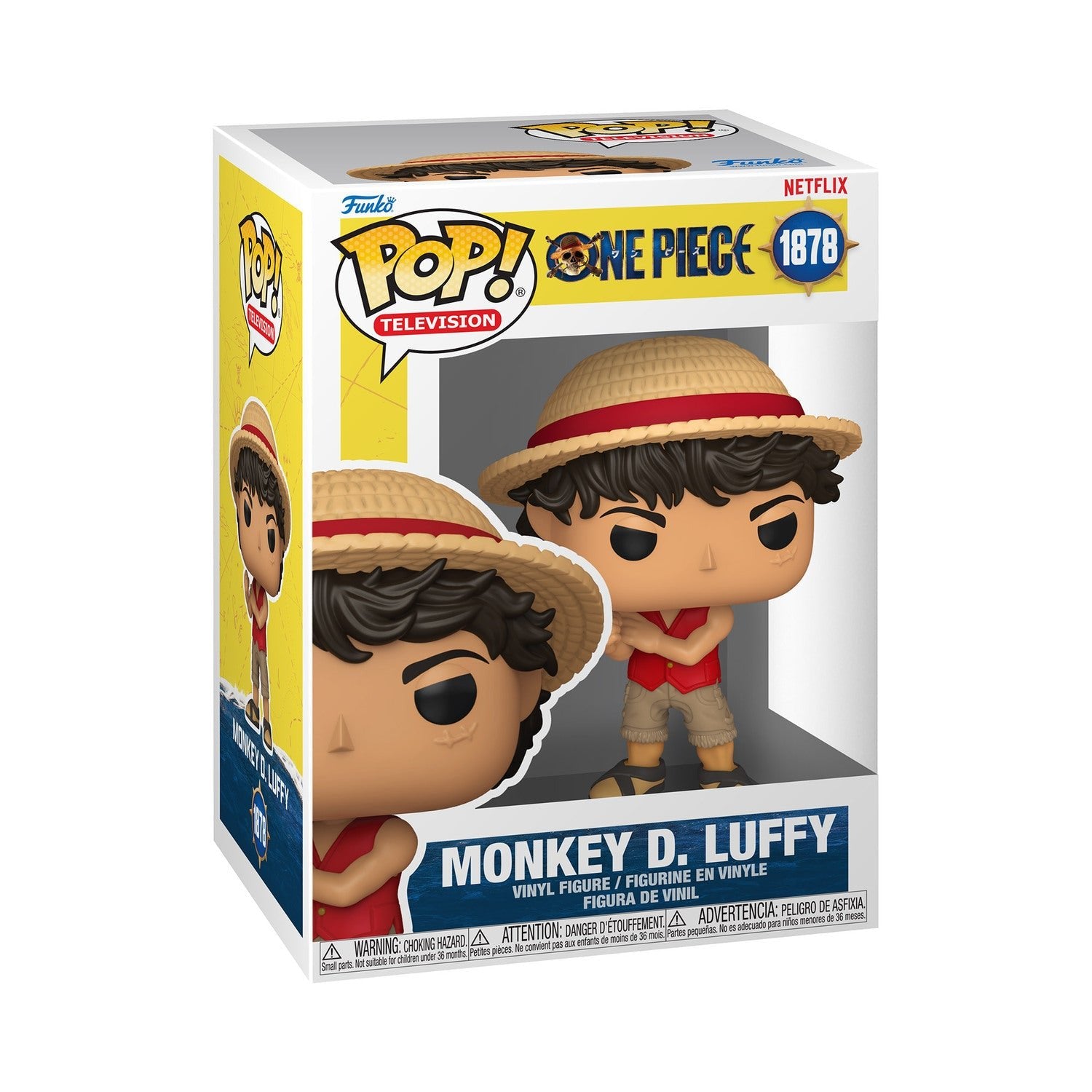 Funko Pop One Piece: Monkey D Luffy Live Action - 1878 - Funkos Pop Chile | The Brands Club cl