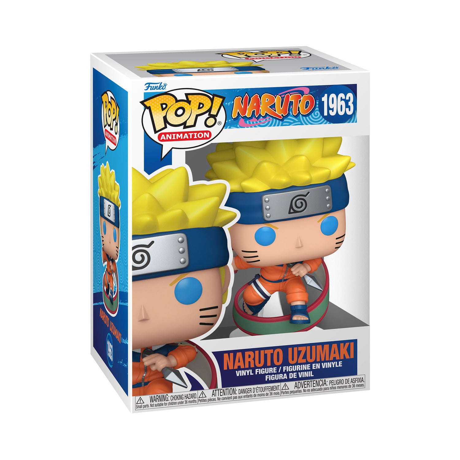 Funko Pop! Naruto Shippuden: Naruto Uzumaki w/Scroll #1963