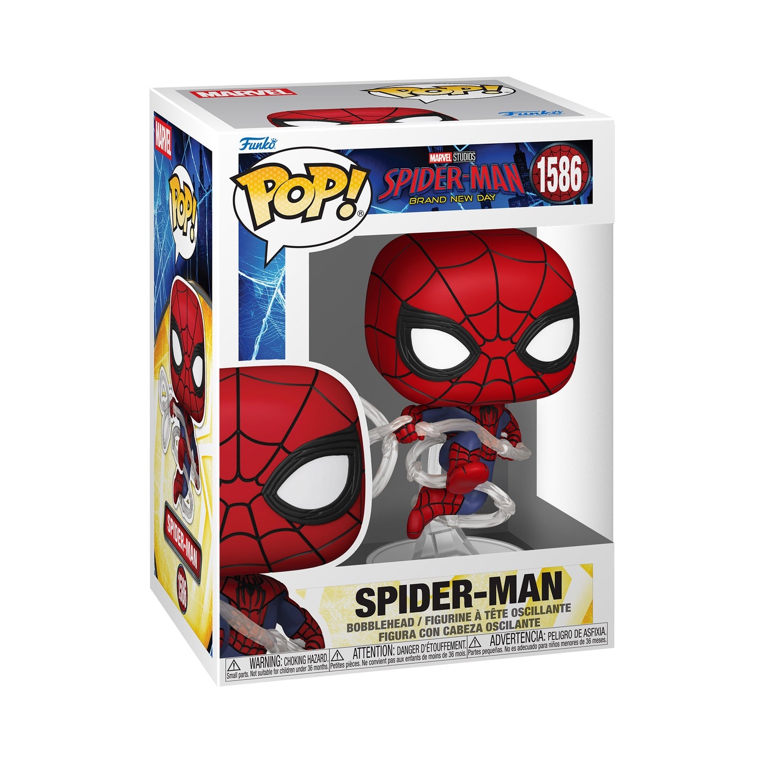 Funko Pop! Spider-Man Traje Clásico Marvel #1586