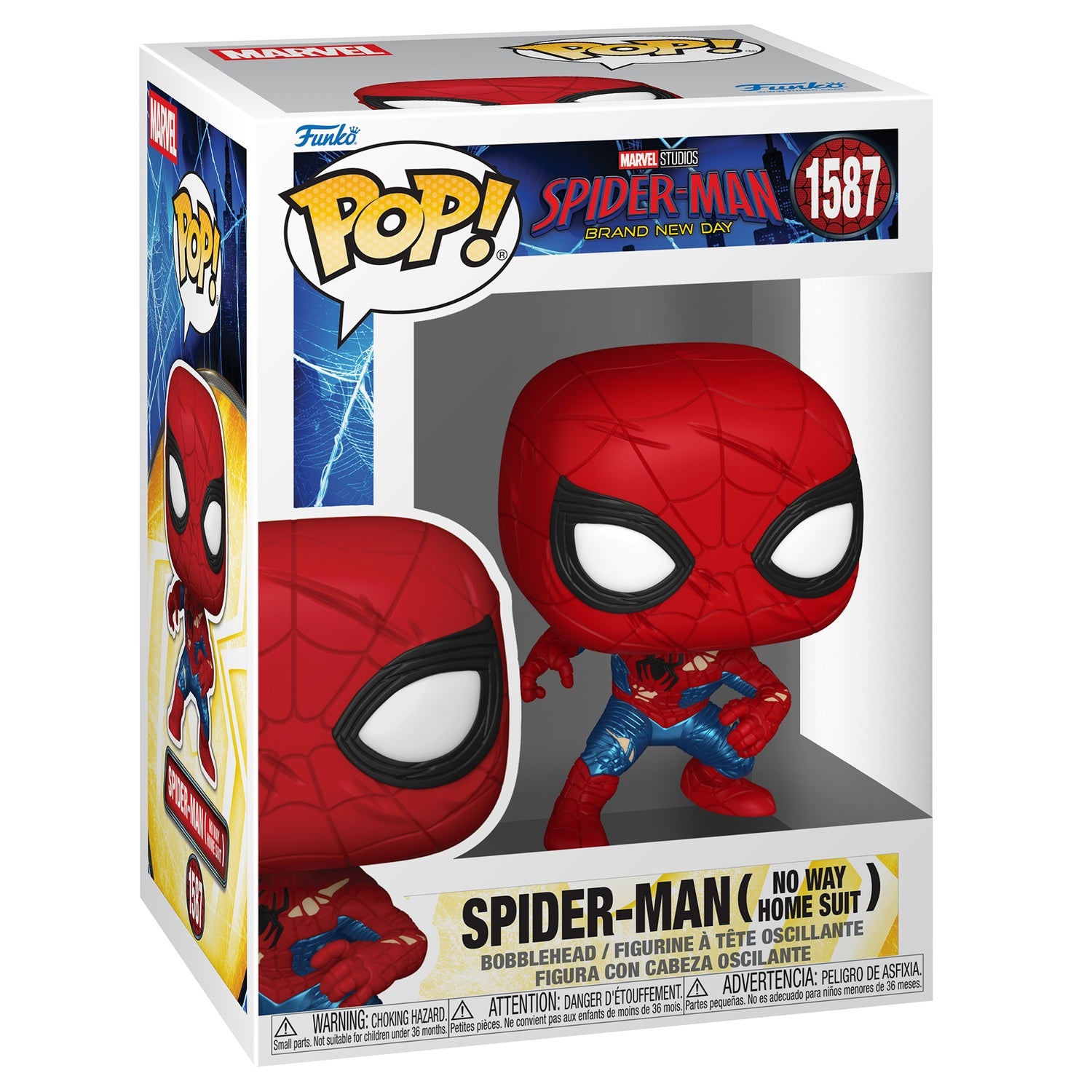 Funko Pop! Spider-Man Traje Integrado Marvel #1587