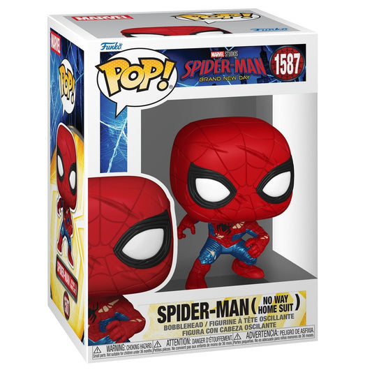 Funko Pop! Spider-Man Traje Integrado Marvel 1587 - Funkos Pop Chile | The Brands Club cl