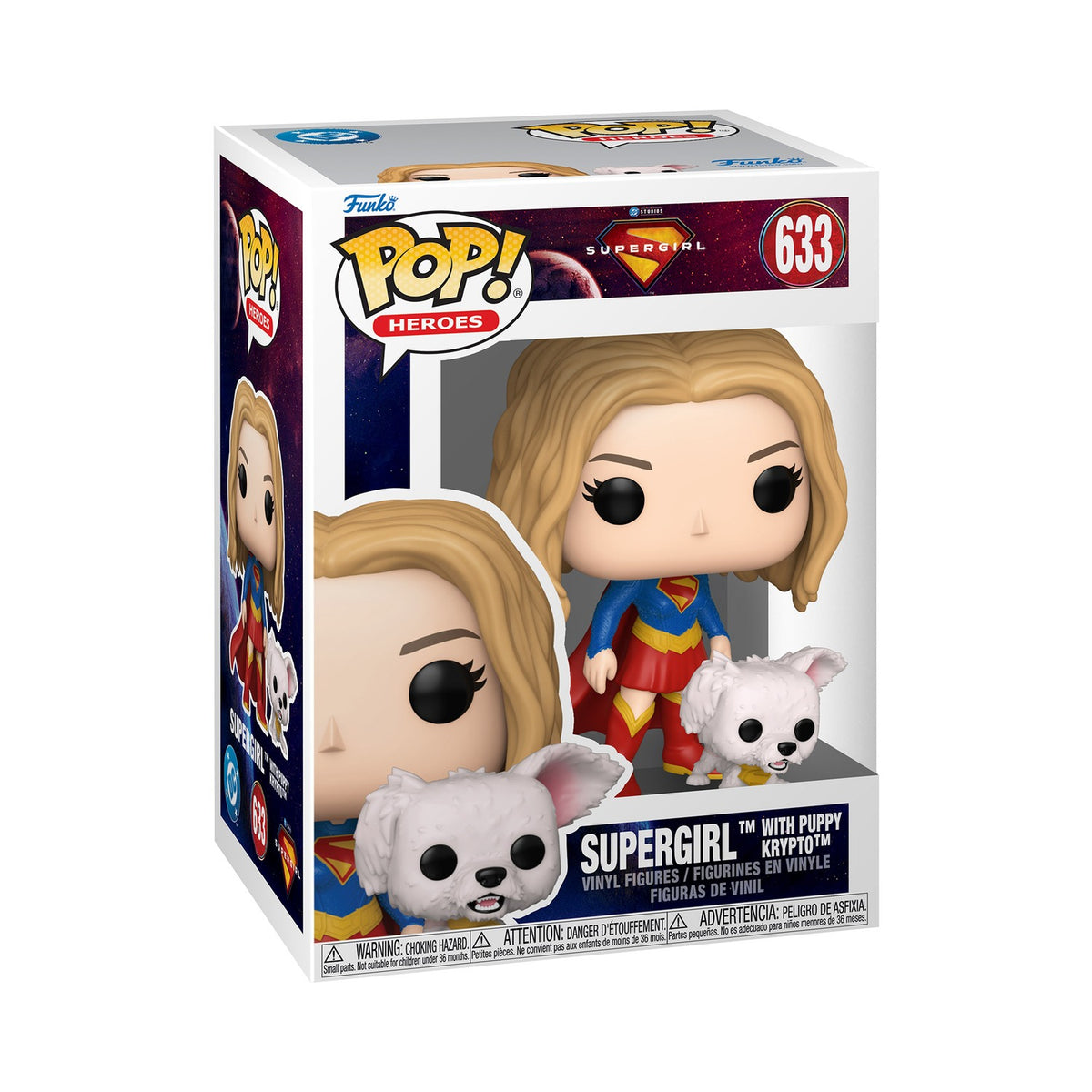 Funko Pop! & Buddy Supergirl W/Krypto DC Comics #633