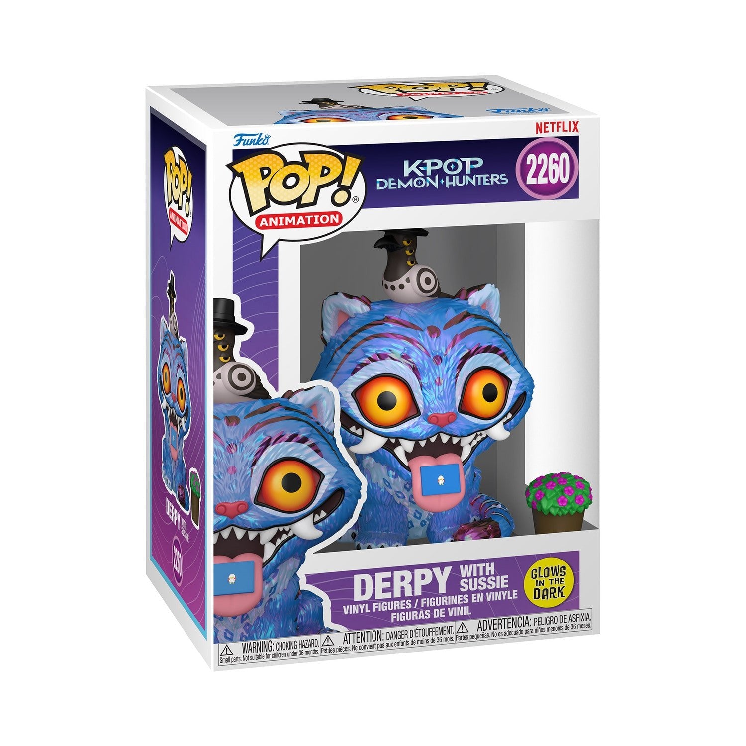 Funko Pop Kpop Demon Hunters: Derpy With Sussie Glow - 2260 - Funkos Pop Chile | The Brands Club cl