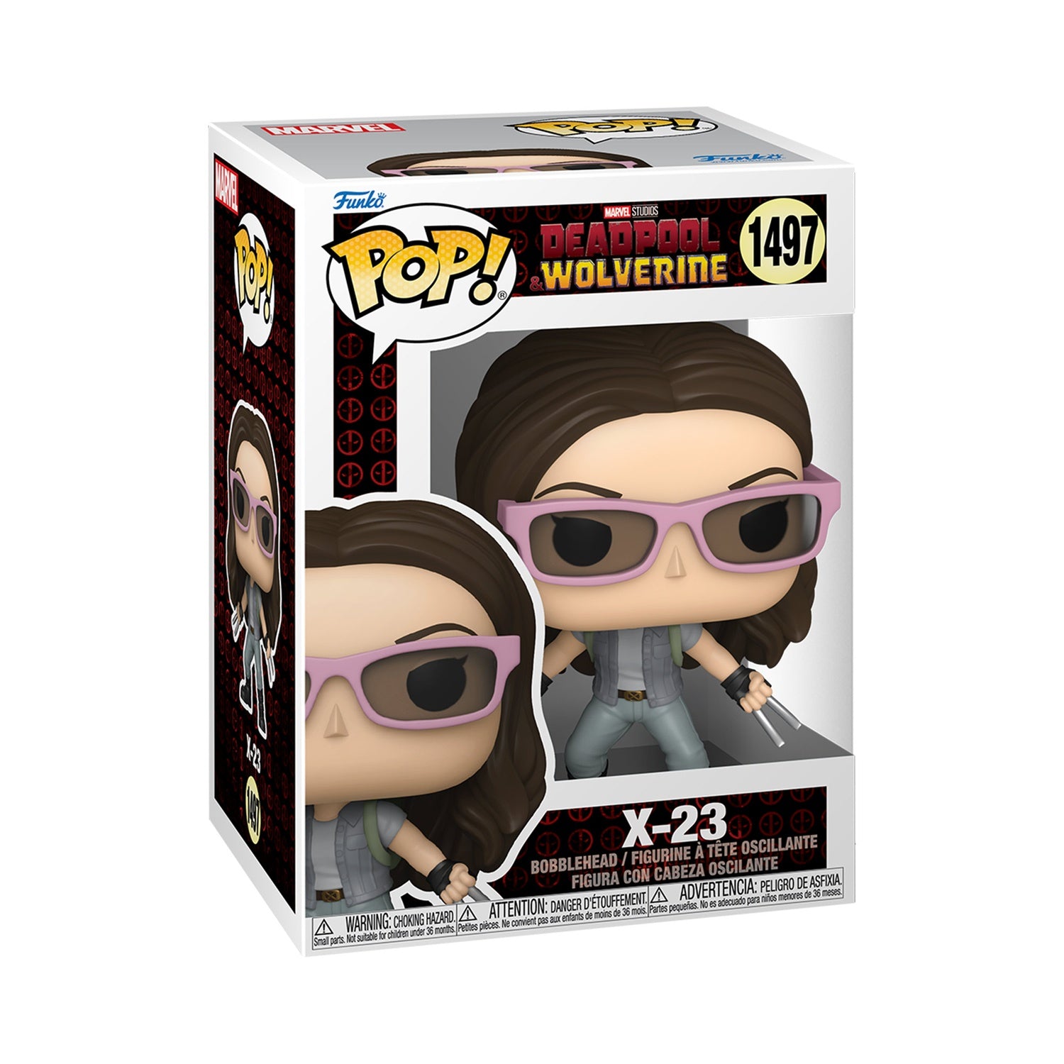 Funko Pop! X-23 con Lentes Marvel #1497