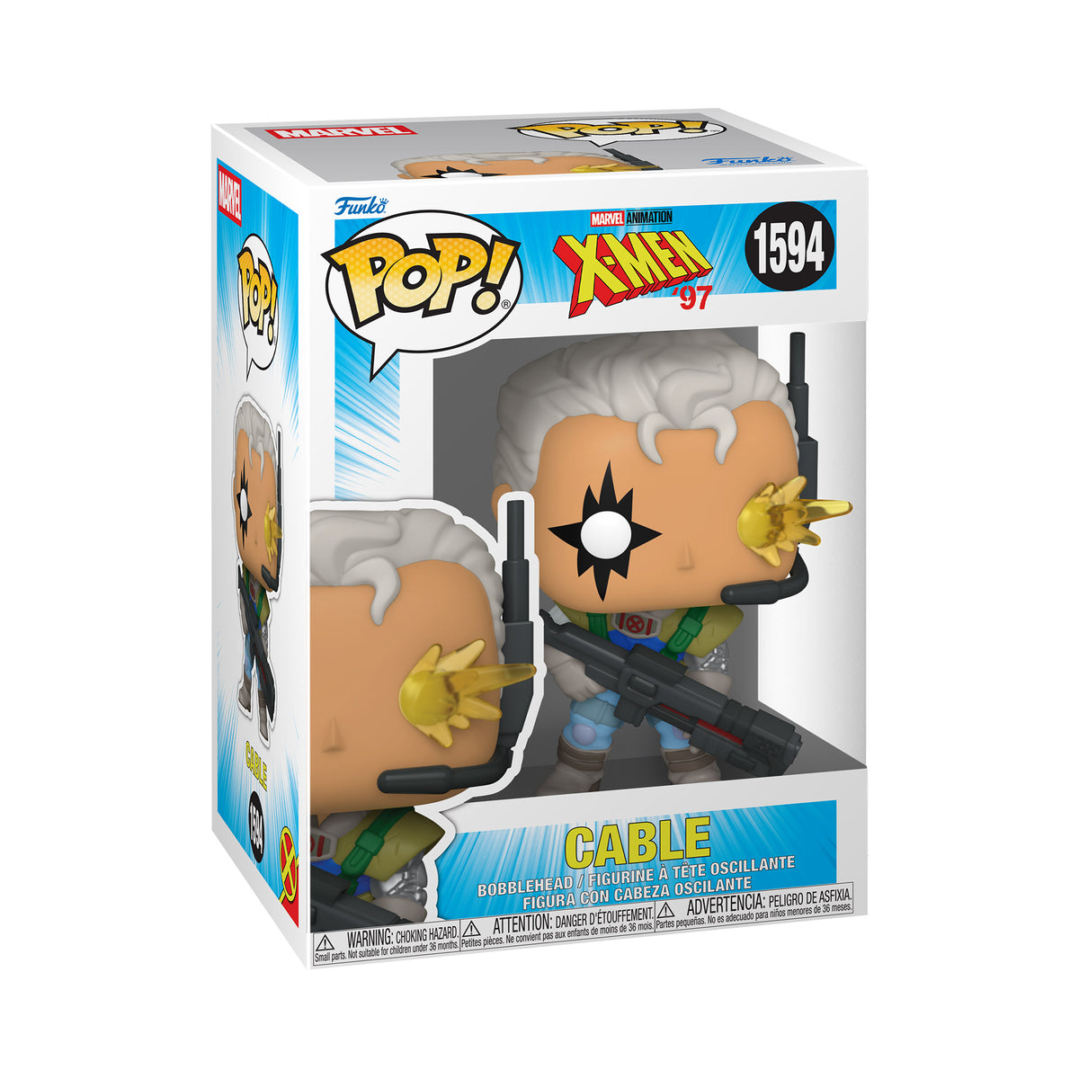 Funko Pop! X-Men '97: Cable Marvel #1594 - Funkos Pop Chile | The Brands Club cl