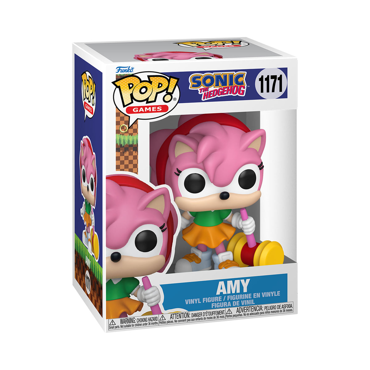 Funko Pop! Amy Rose Sonic the Hedgehog #1171 - Funkos Pop Chile | The Brands Club cl
