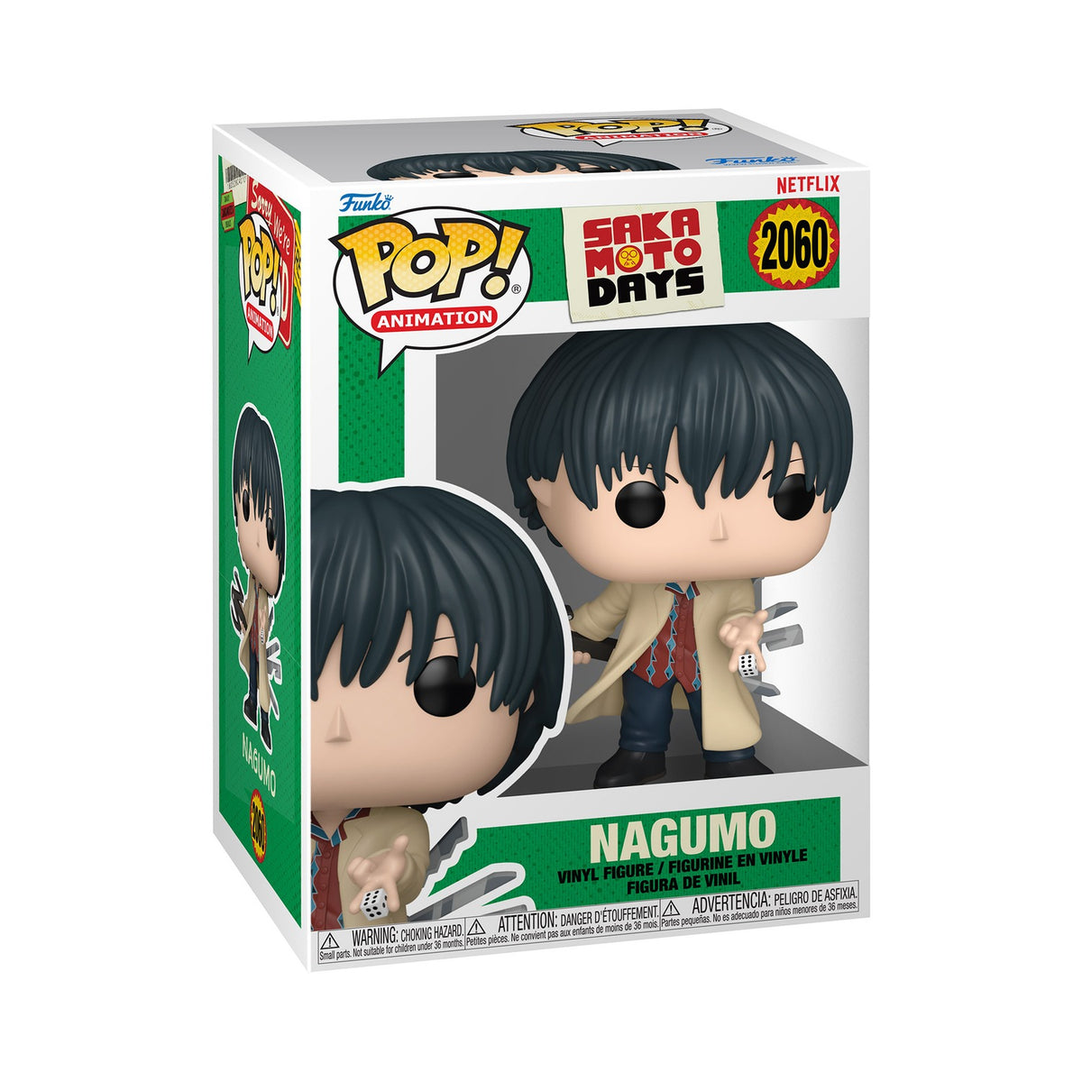 Funko Pop! Yoichi Nagumo Sakamoto Days #2060 - Funkos Pop Chile | The Brands Club cl