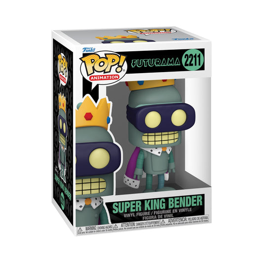 Funko Pop! Super King Bender Futurama #2211 - Funkos Pop Chile | The Brands Club cl