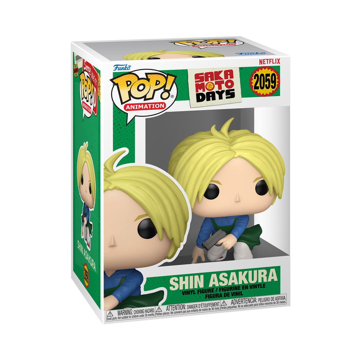 Funko Pop! Shin Asakura Sakamoto Days #2059 - Funkos Pop Chile | The Brands Club cl