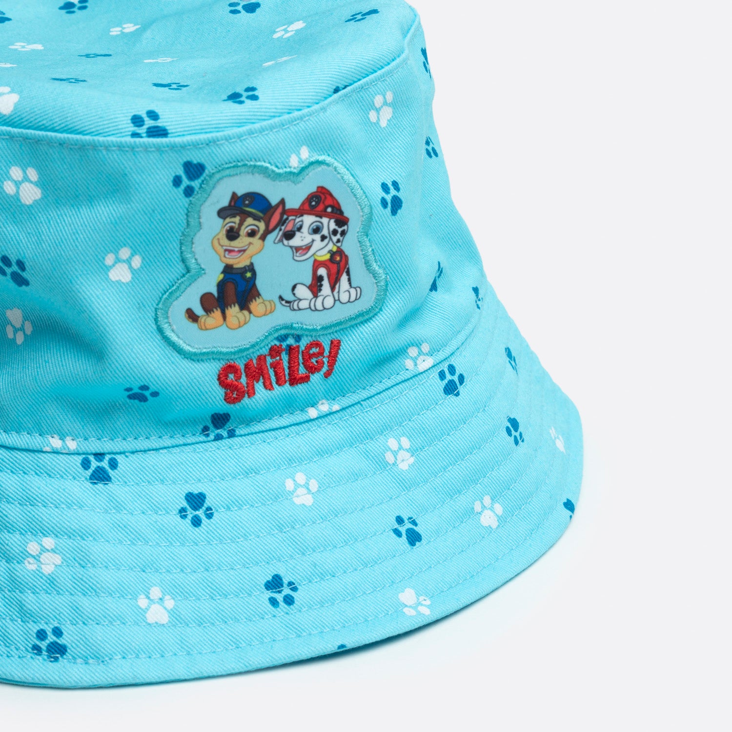 Gorro Bucket Niño Chase y Marshall Celeste Paw Patrol