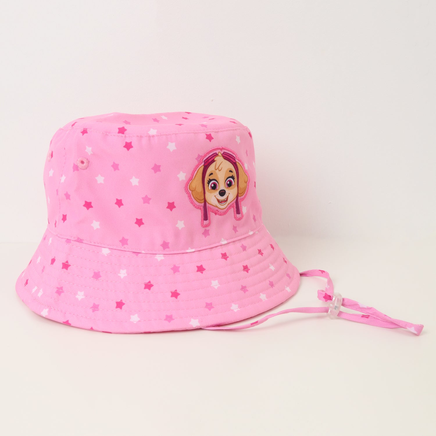 Gorro Bucket Niña Skye Estrellas Rosado Paw Patrol
