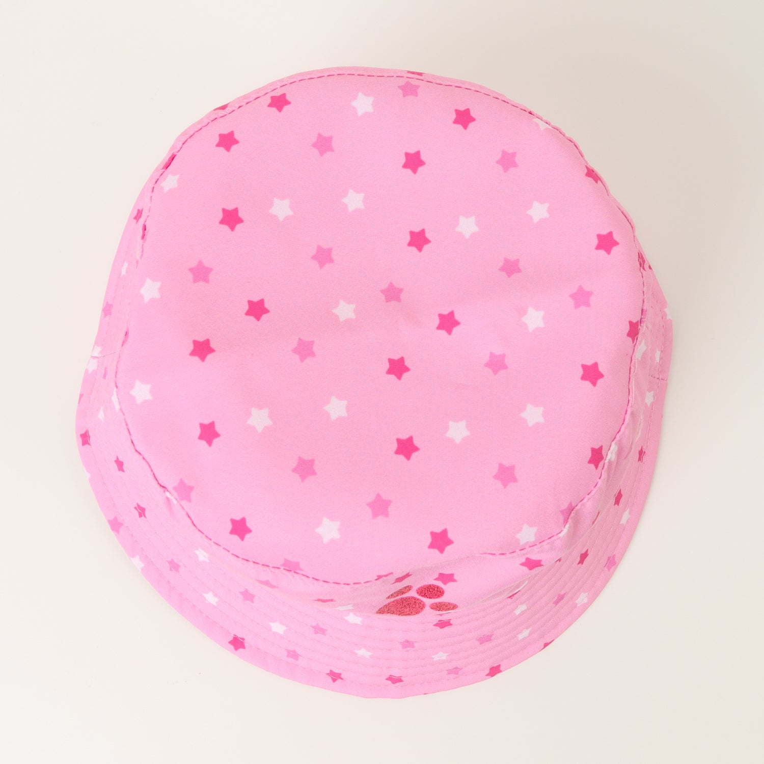 Gorro Bucket Niña Skye Estrellas Rosado Paw Patrol