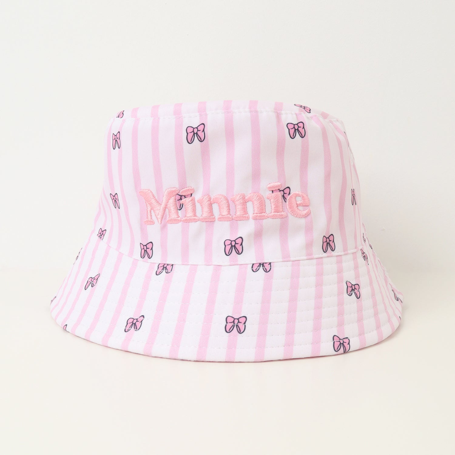 Gorro Bucket Niña Minnie Cintas Rosado Disney