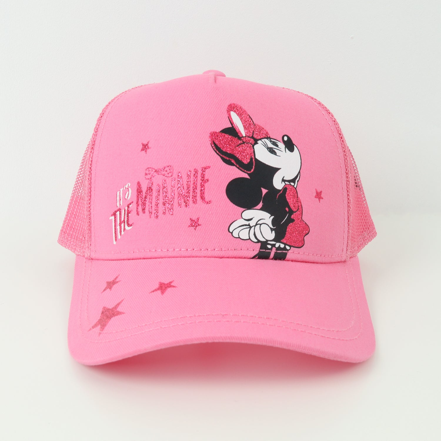 Jockey Niña Minnie Corazon Rosado Disney - Gorros Y Jockeys Chile | The Brands Club cl