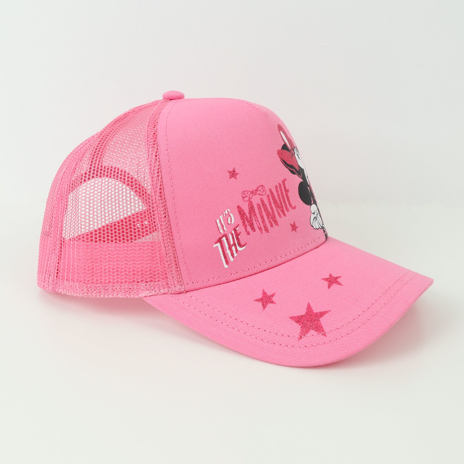 Jockey Niña Minnie Corazon Rosado Disney - Gorros Y Jockeys Chile | The Brands Club cl