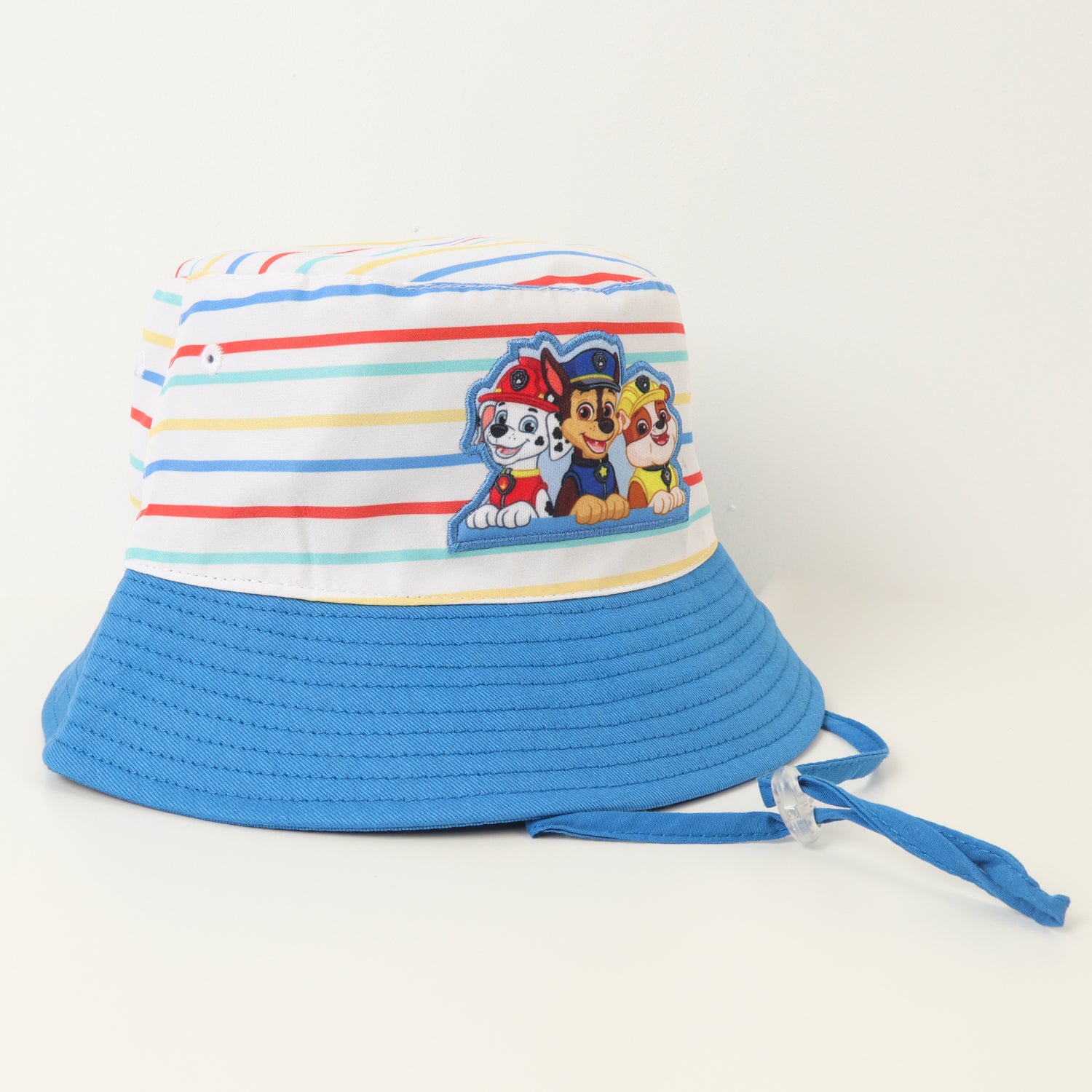 Gorro Bucket Niño Rubble Marshall Y Chase Beige Paw Patrol