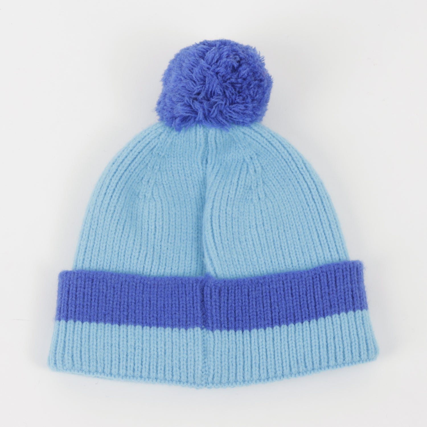 Gorro con Pompón Niño Chase Marshal & Rubble Azul Paw Patrol