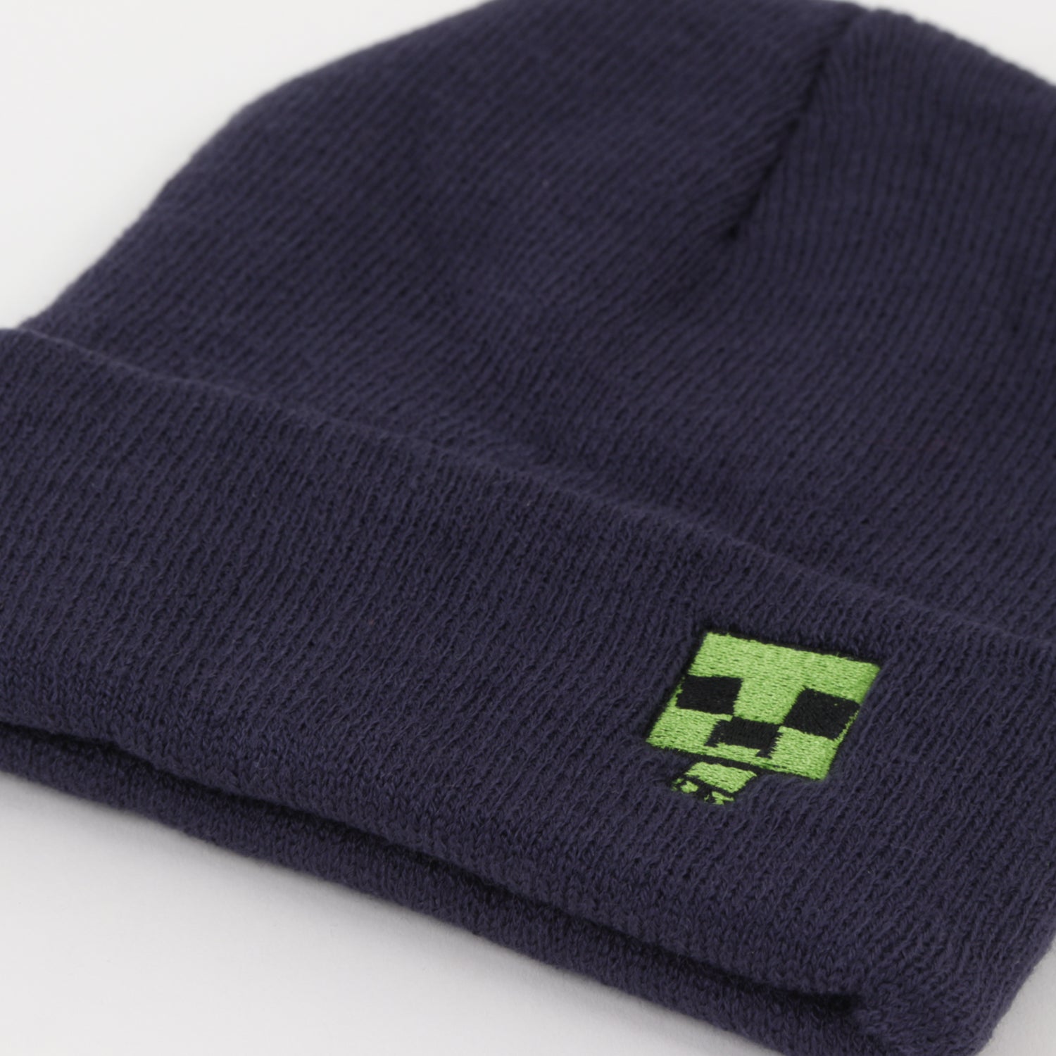 Gorro Escolar Niño Pin Azul Marino Minecraft