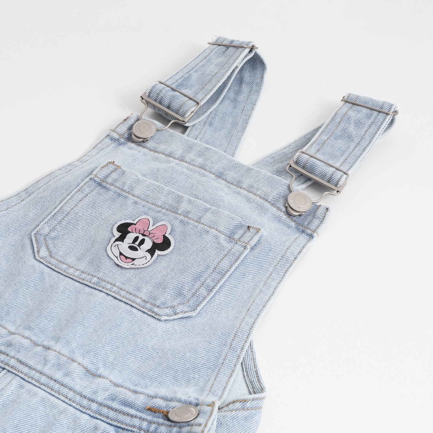 Jardinera Niña Denim Minnie Azul Disney - Jardineras Chile | The Brands Club cl