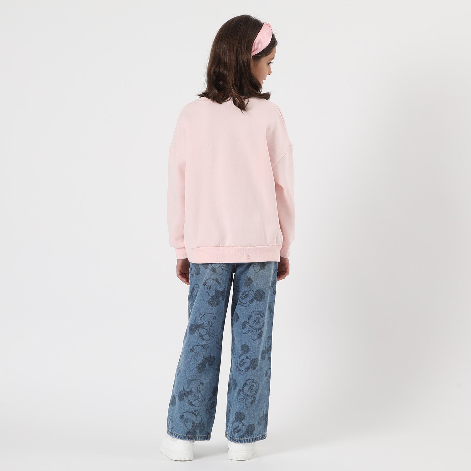 Jeans Niña Minnie Faces Azul Disney