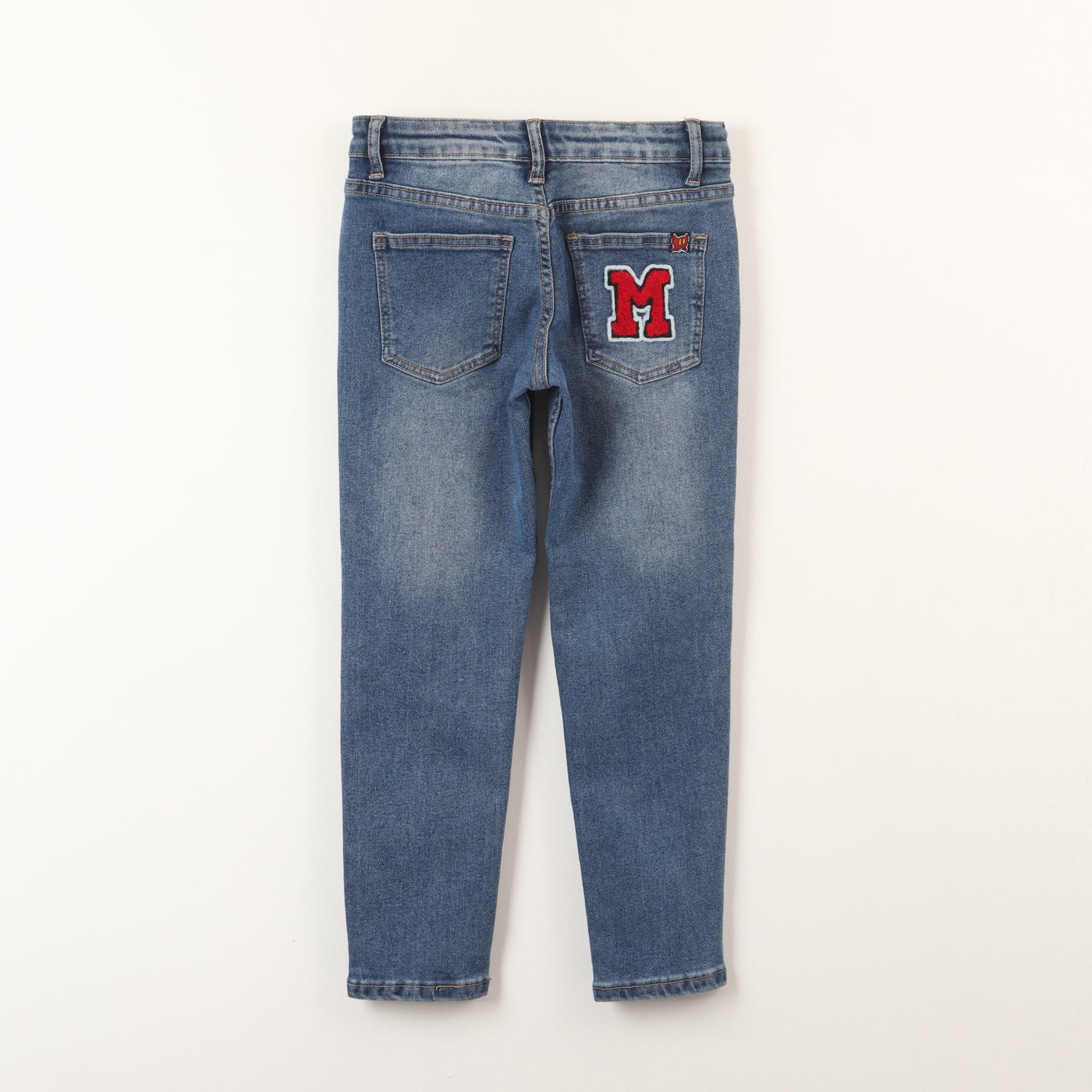 Jeans Niño Mickey Logo Azul Disney