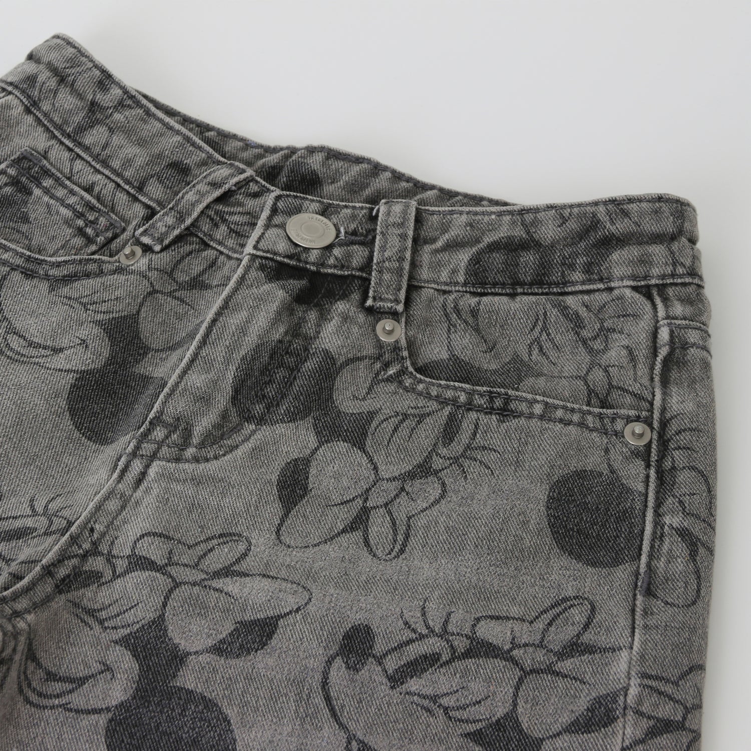 Jeans Niña Palazzo Full Print Minnie Gris Disney - Jeans Chile | The Brands Club cl