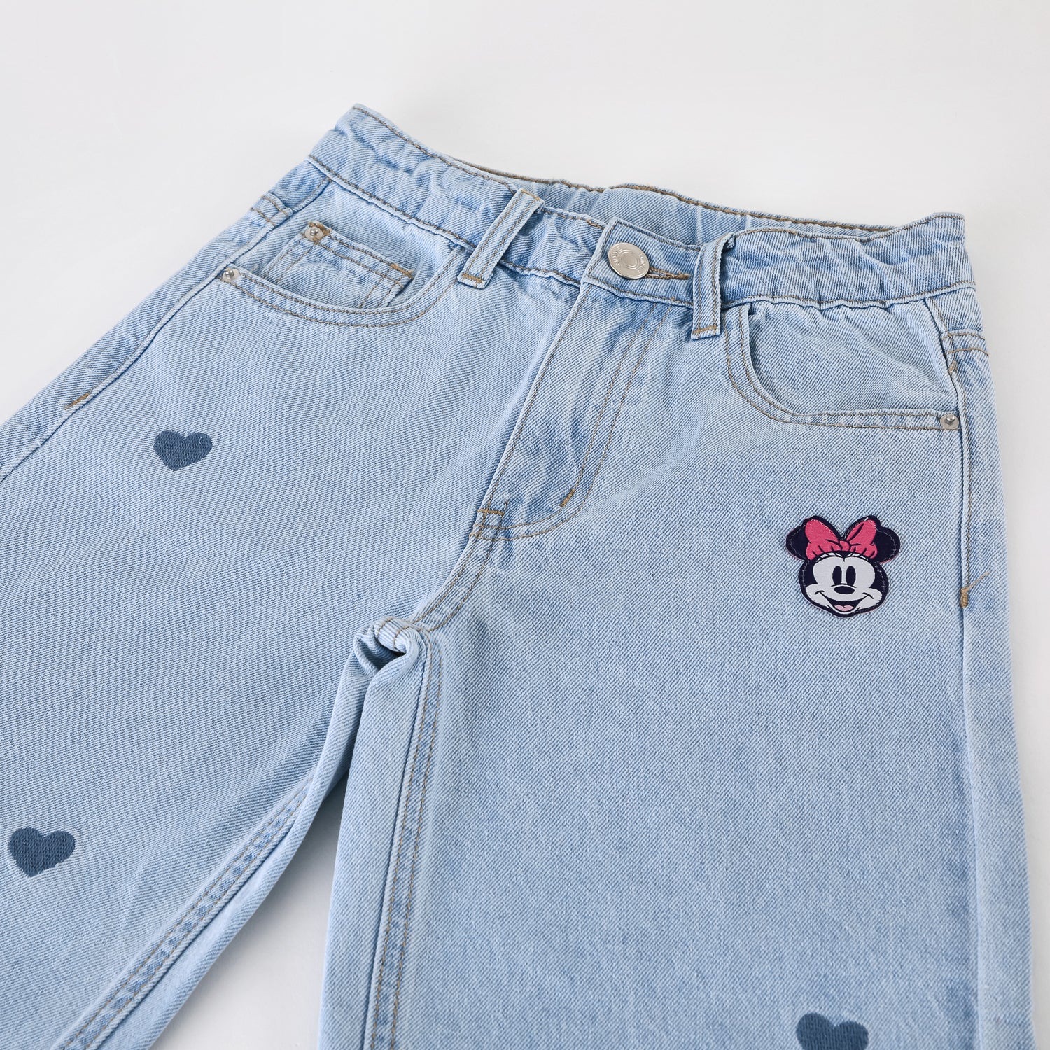 Jeans Niña Palazzo Minnie Azul Disney