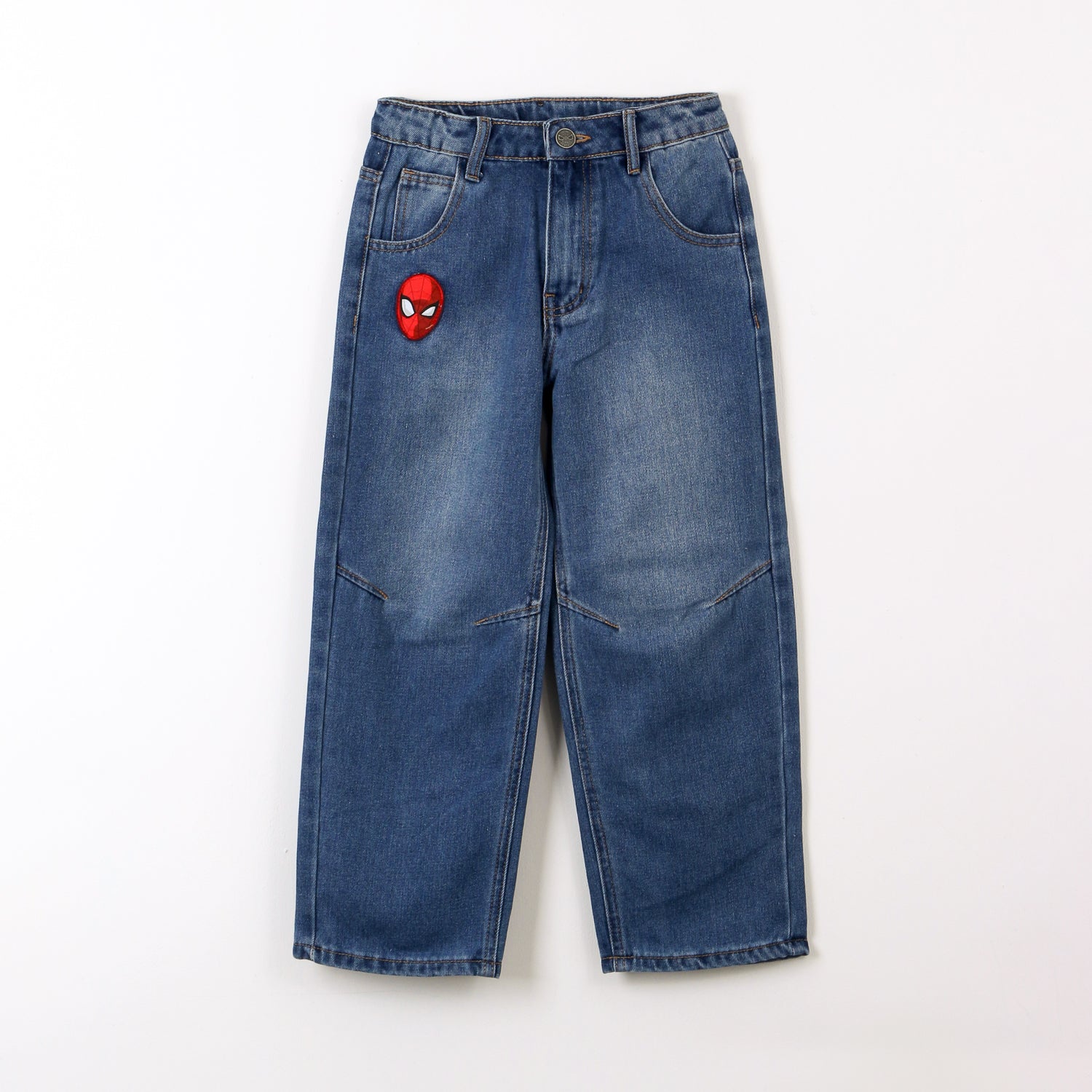 Jeans Niño Mezclilla Azul Marvel