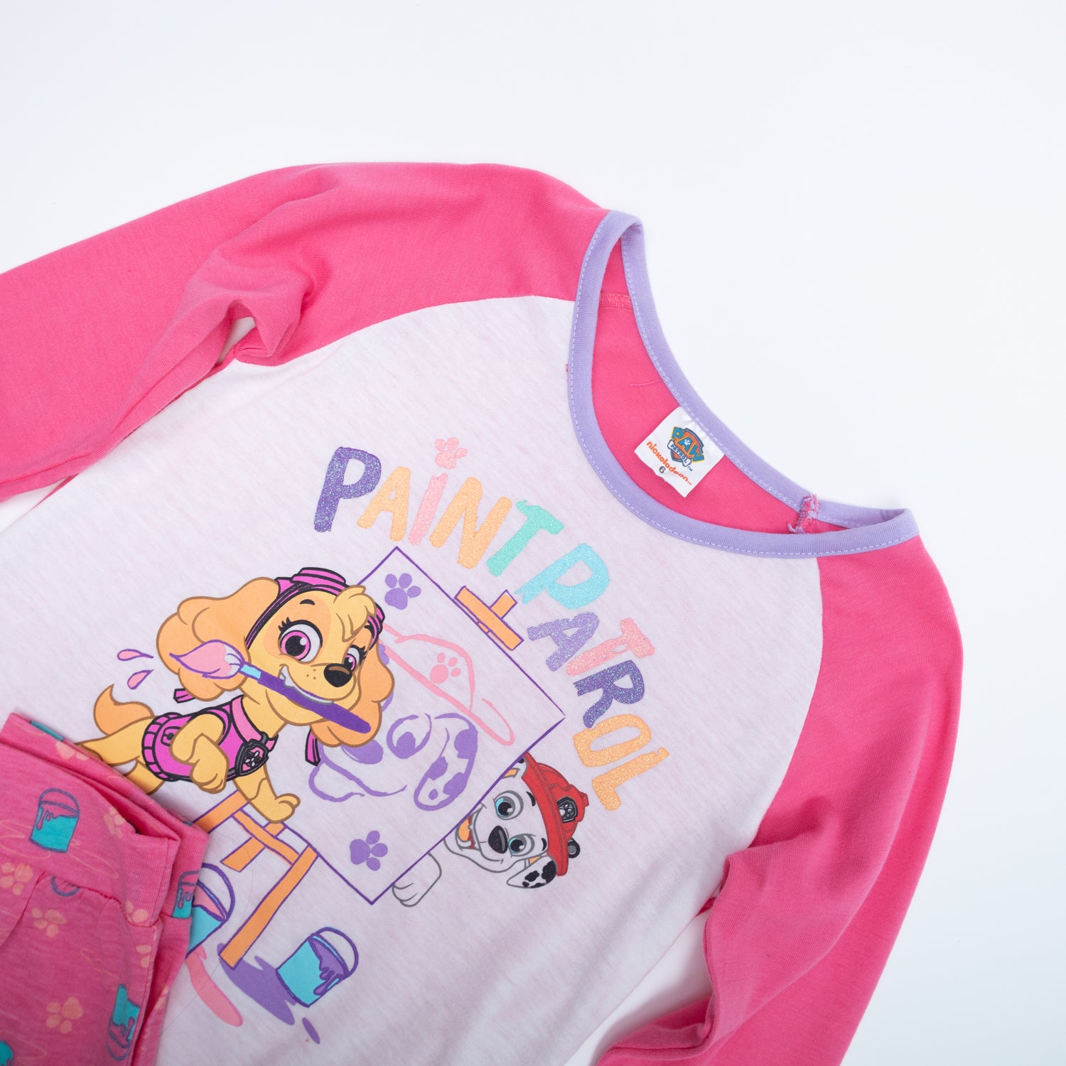 Pijama Niña Party Rosado Paw Patrol