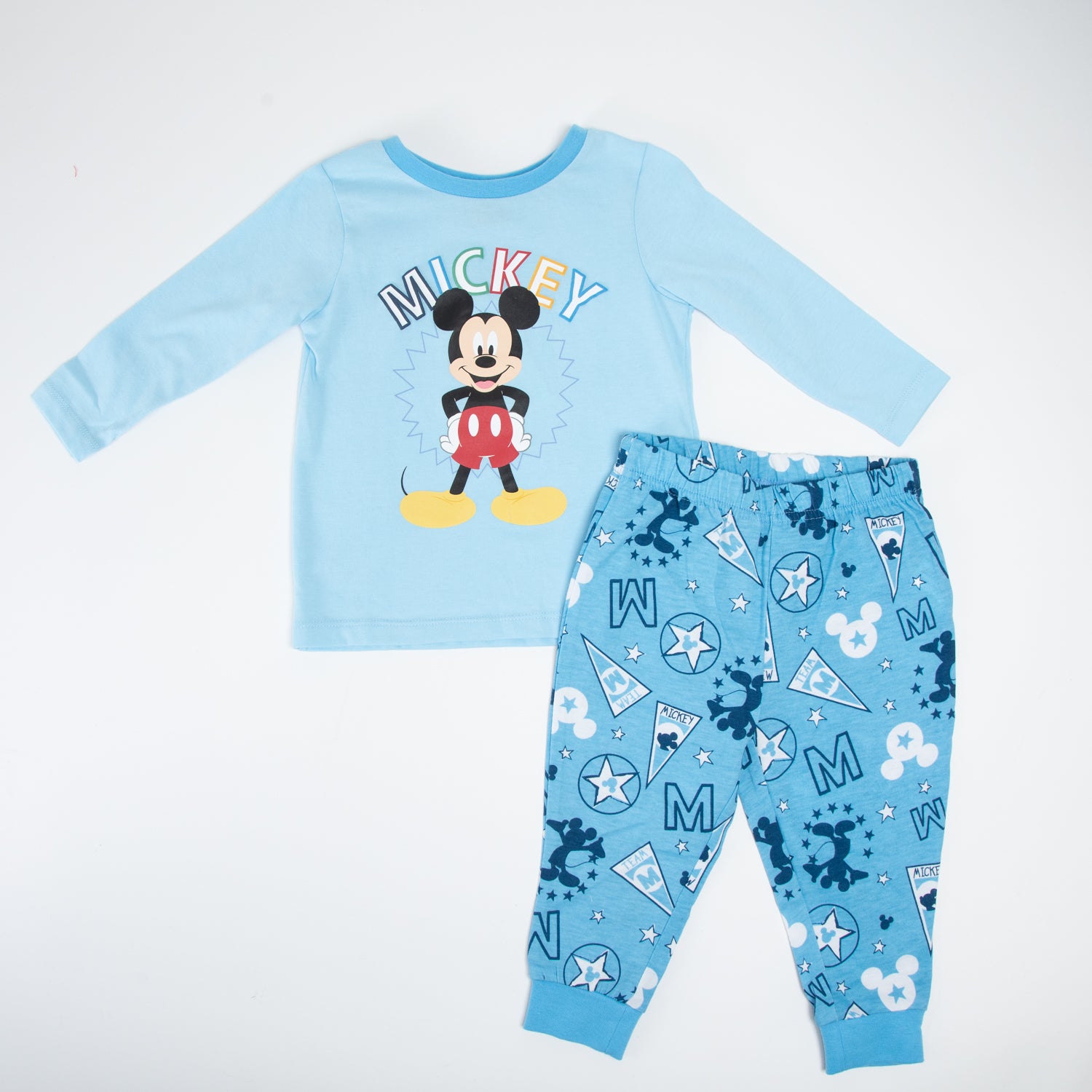 Pijama Niño Mickey Awesome Celeste Disney