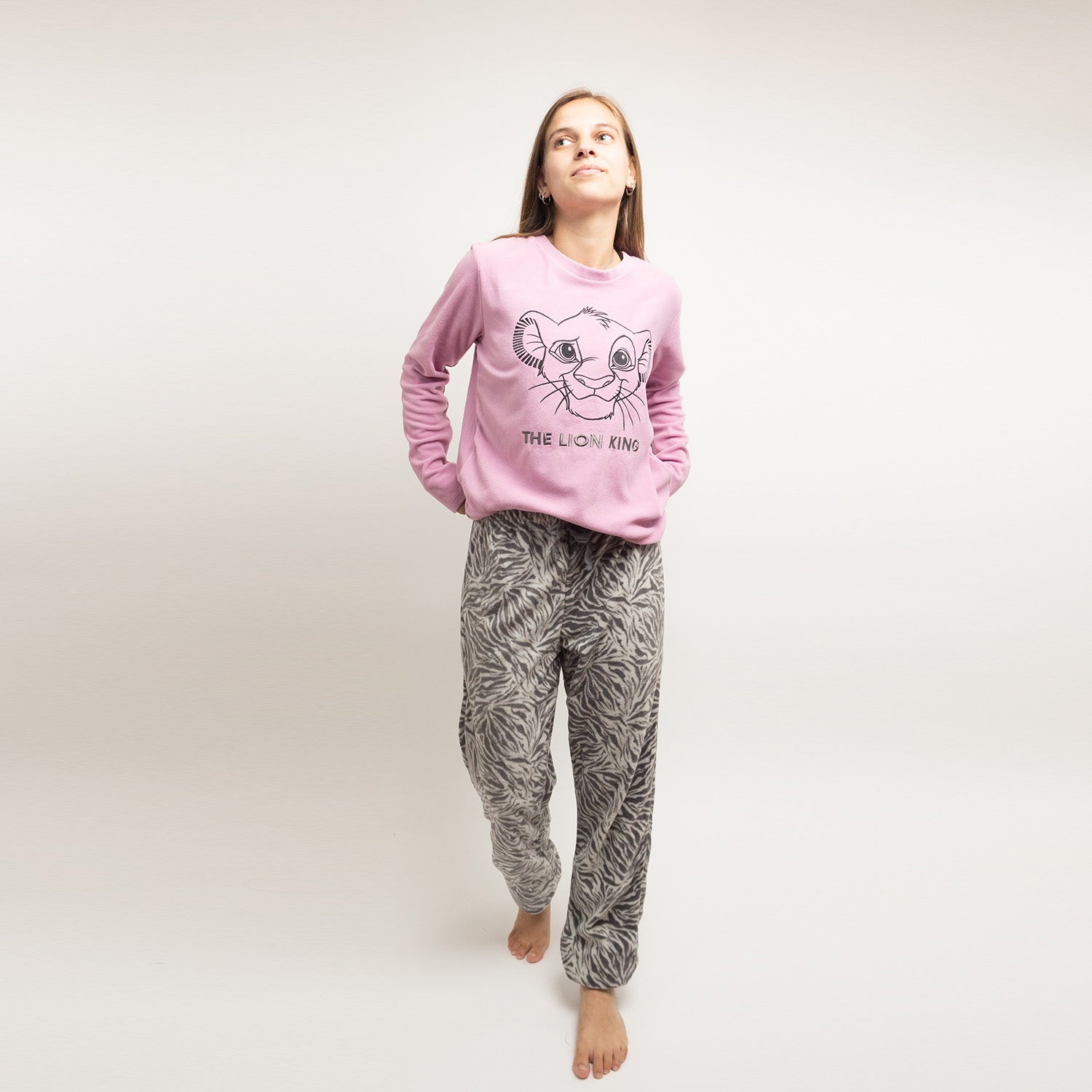 Pijama Mujer Rey León Look Lila Disney