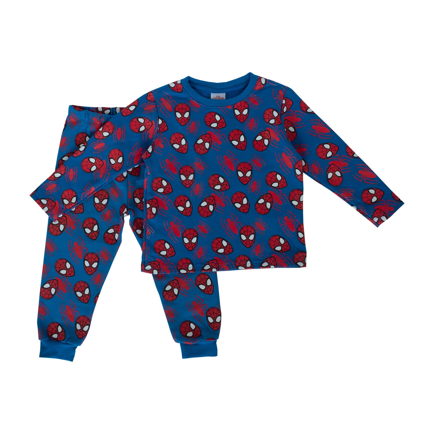 Pijama Disfraz Niño Spiderman Caritas Azul Marvel