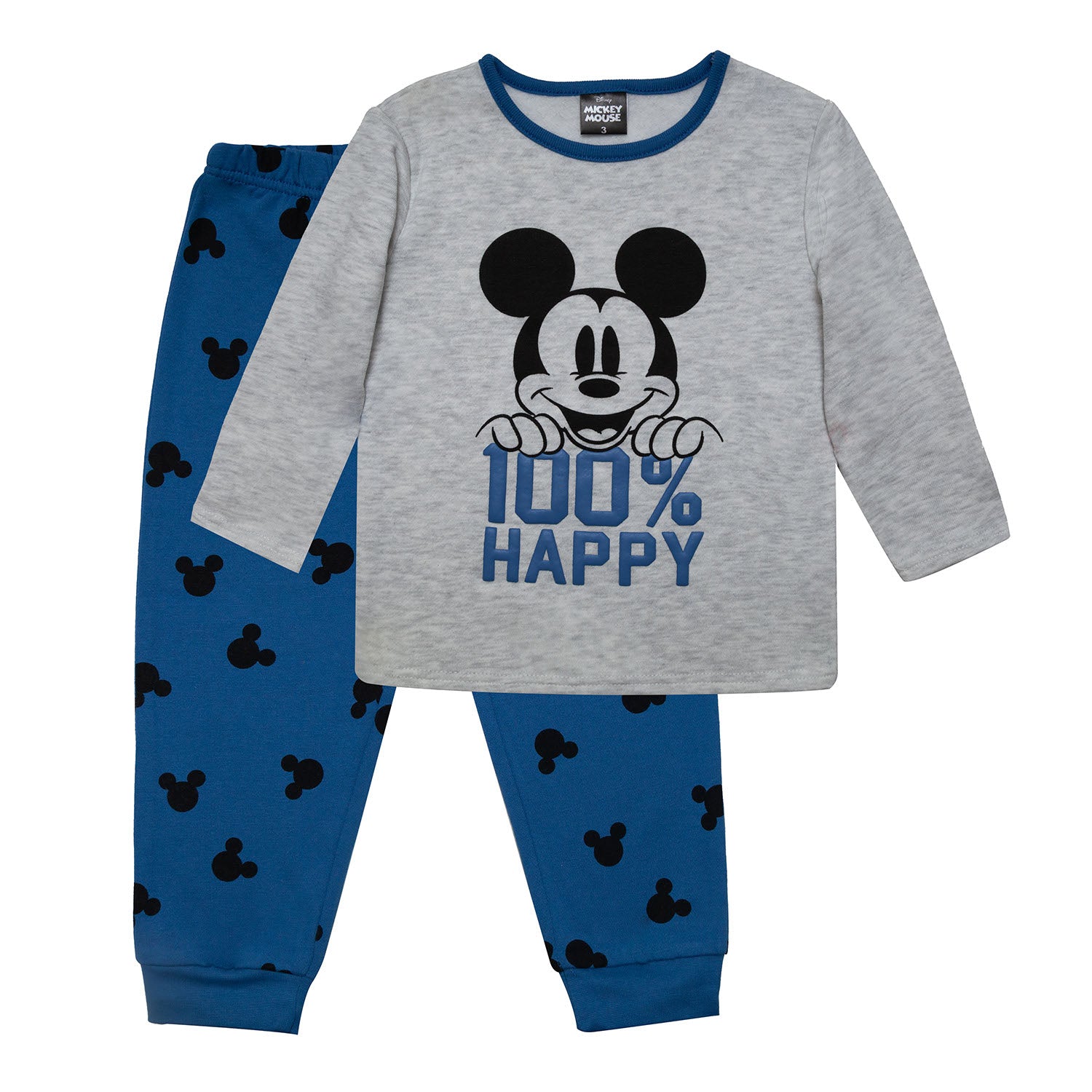 Pijama Niño Mickey Happy Azul Disney