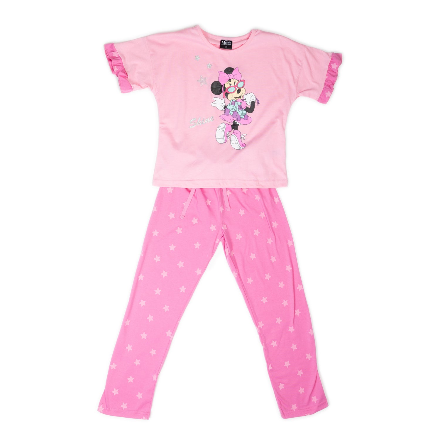 Pijama Niña Minnie Shine Rosado Disney