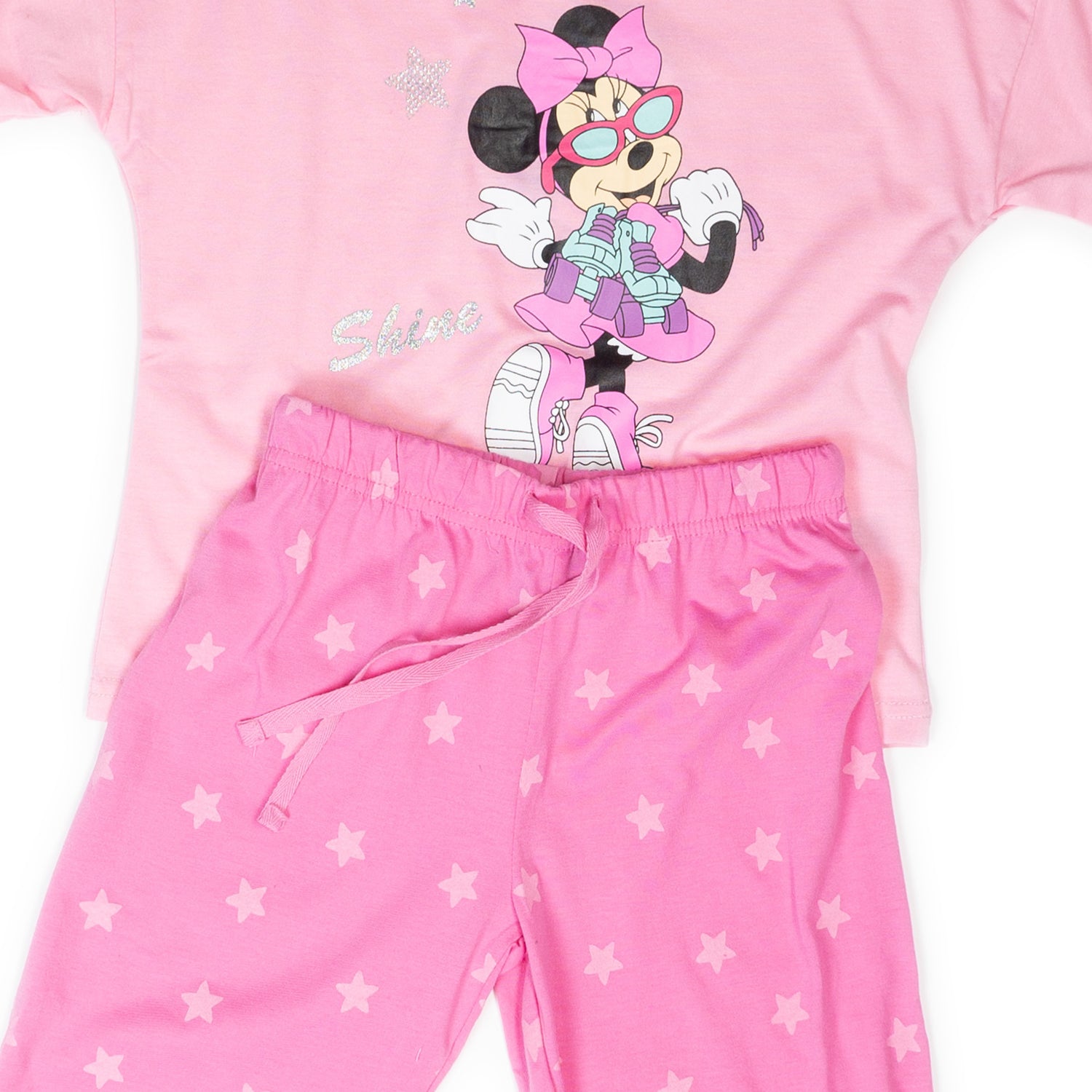 Pijama Niña Minnie Shine Rosado Disney