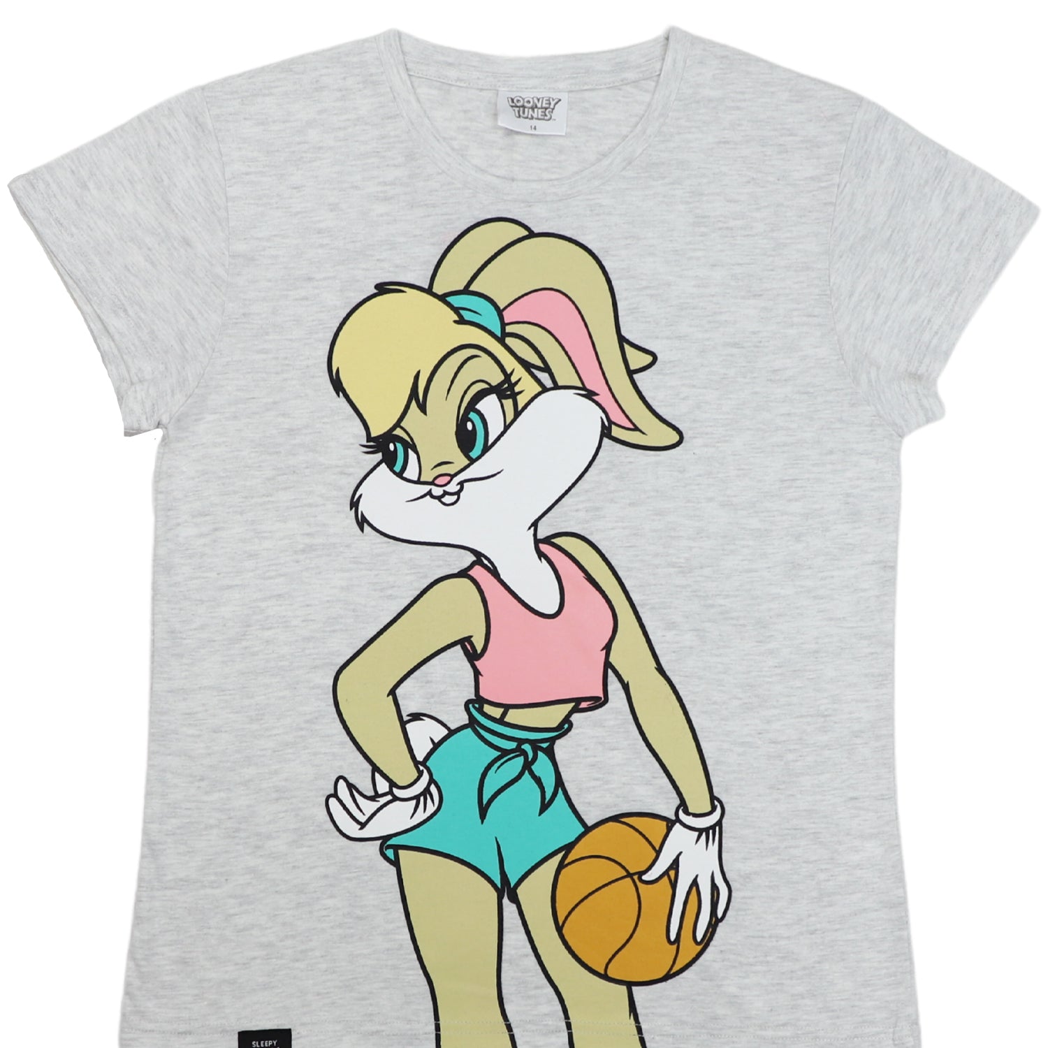 Pijama Niña Basketball Blanco Looney Tunes
