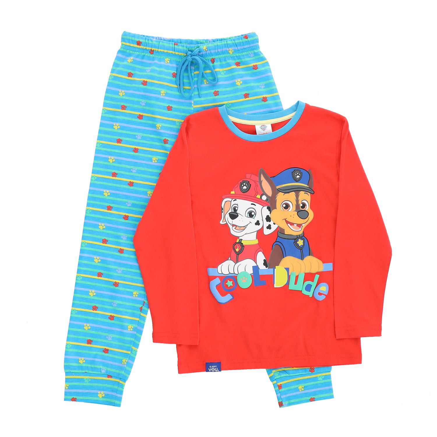 Pijama Niño Chase Cool Rojo Paw Patrol