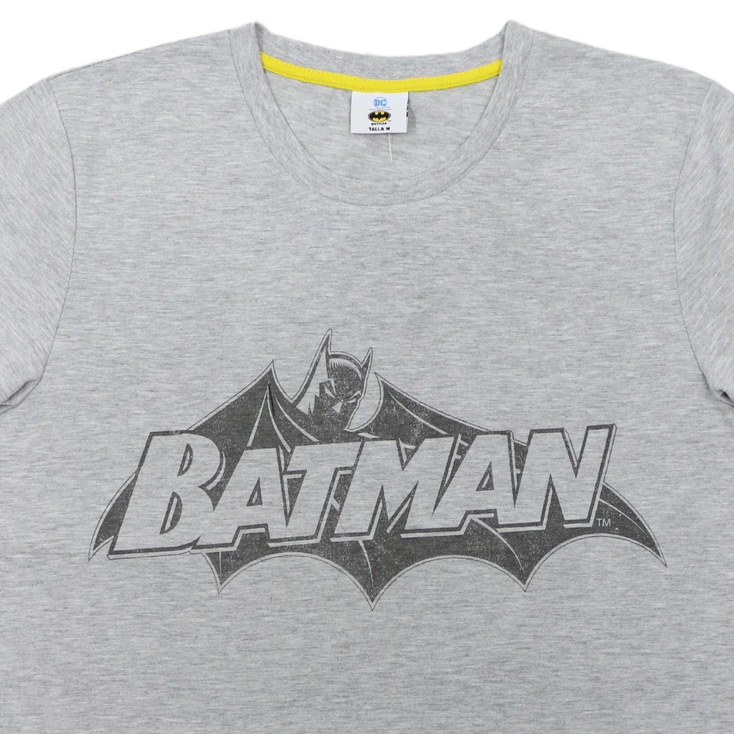 Pijama Hombre Batman Logo Gris DC Comics