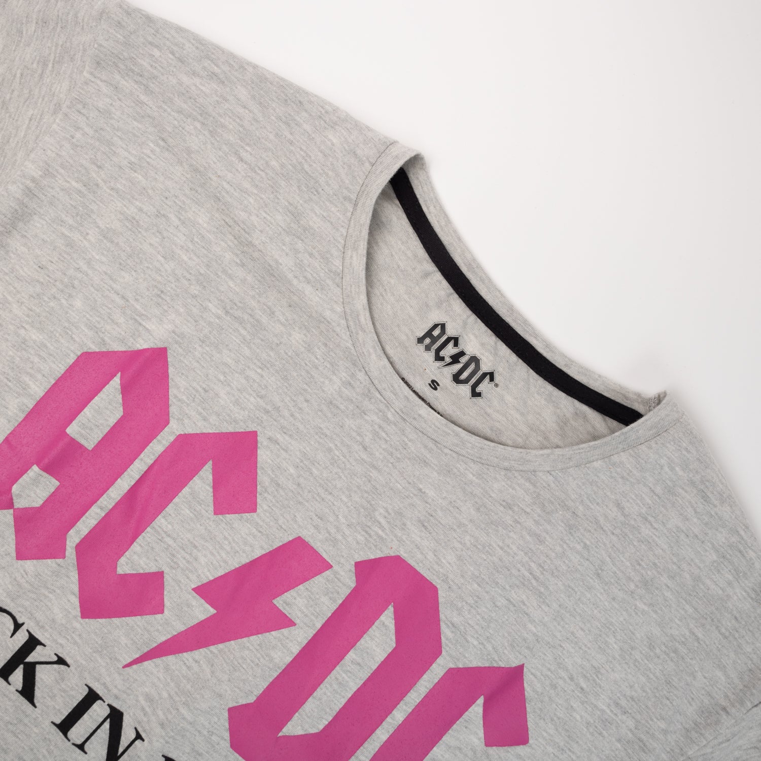 Pijama Mujer Print Gris AC/DC