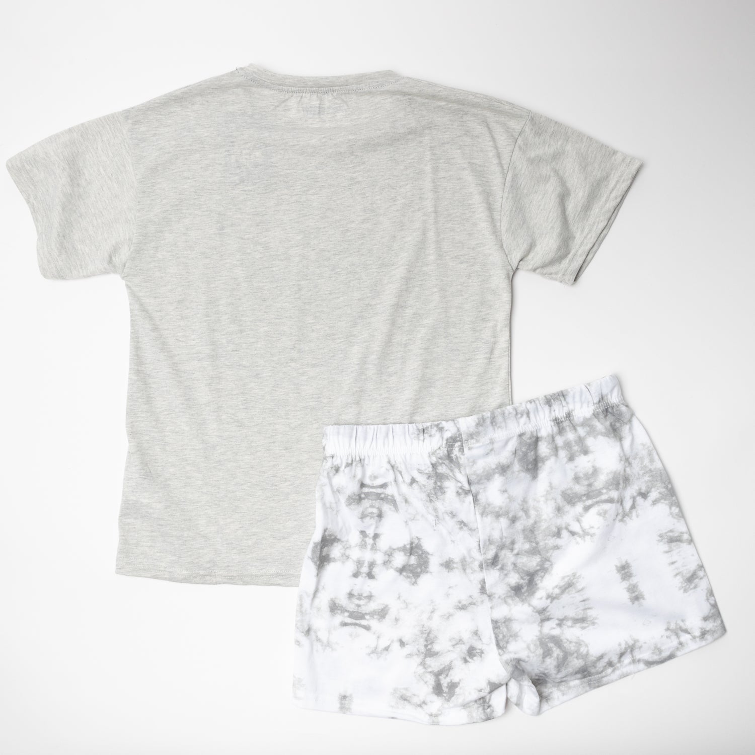 Pijama Mujer Tye Dye Gris Pink Floyd