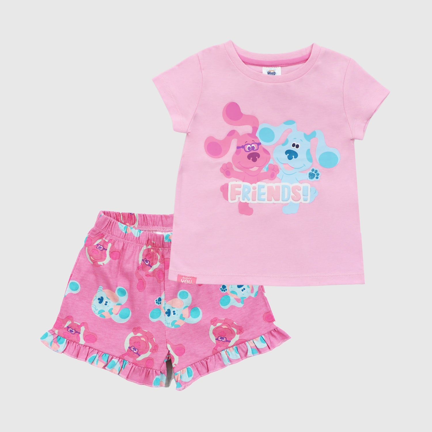 Pijama Niña Friends Rosado Las Pistas de Blue