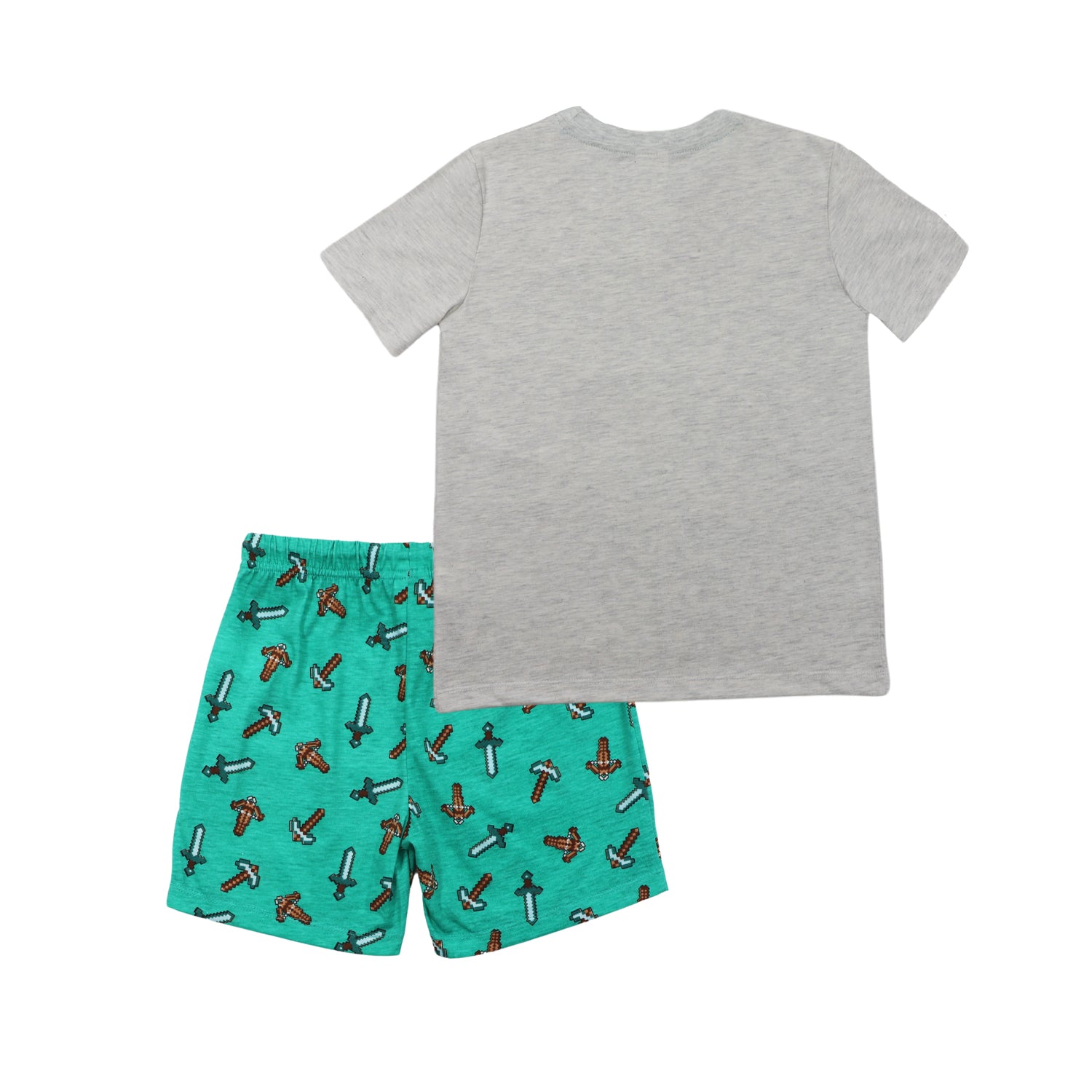 Pijama Niño SURVIVAL Gris Minecraft