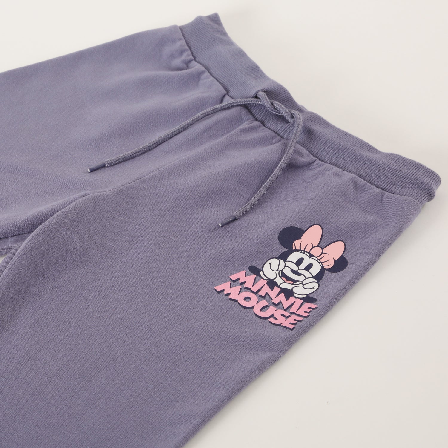 Pantalon de Buzo Niña Cara Minnie Azul Disney