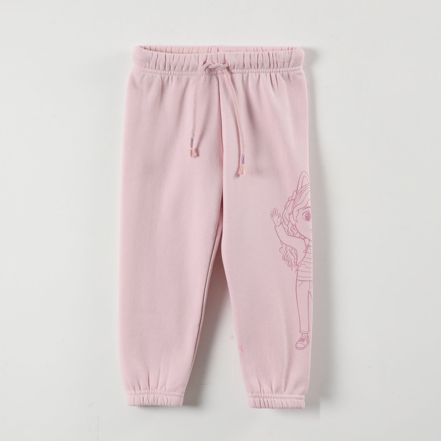 Pantalon De Buzo Niña Drawing Rosado Gabby Doll House