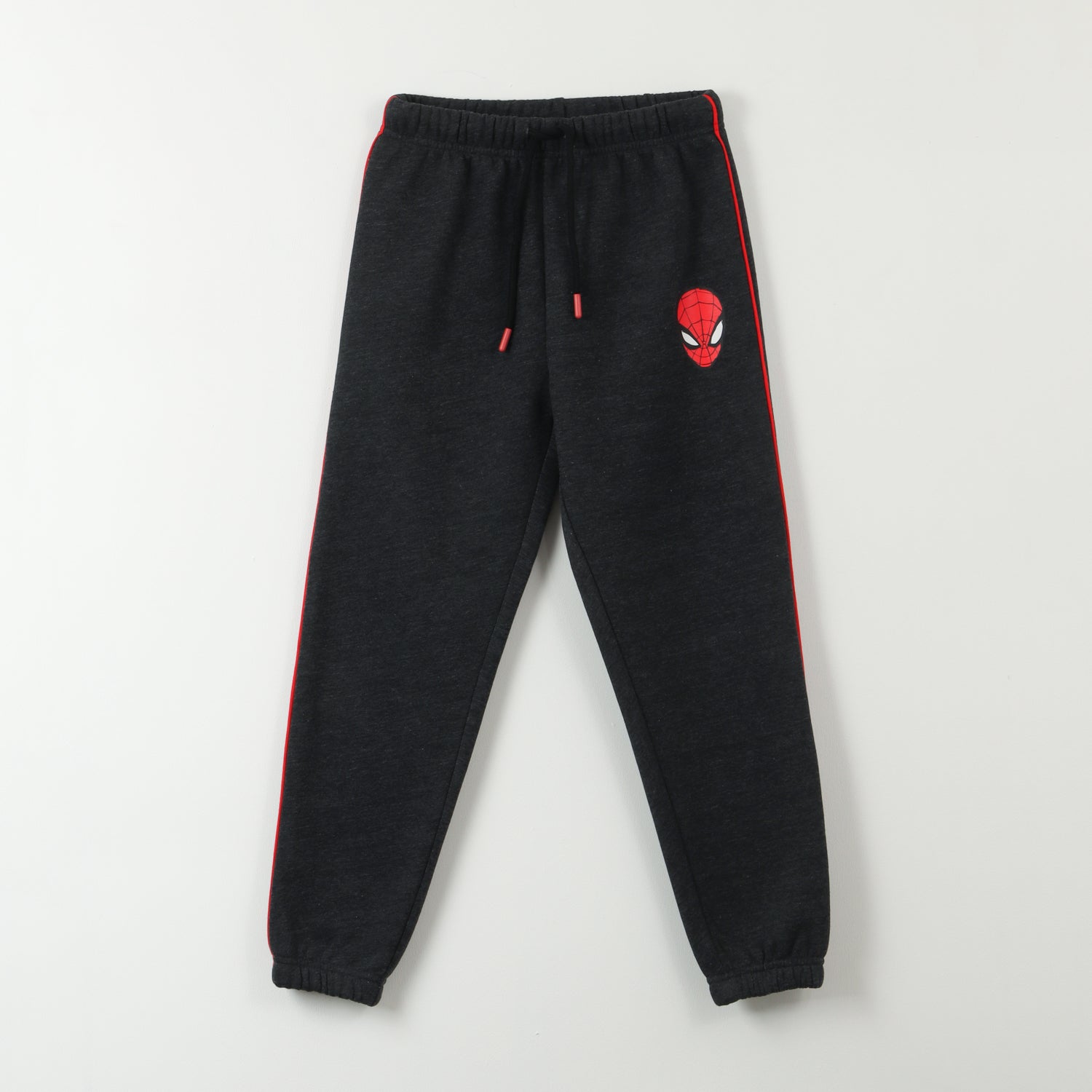 Pantalon De Buzo Niño Spiderman Lineas Negro Marvel