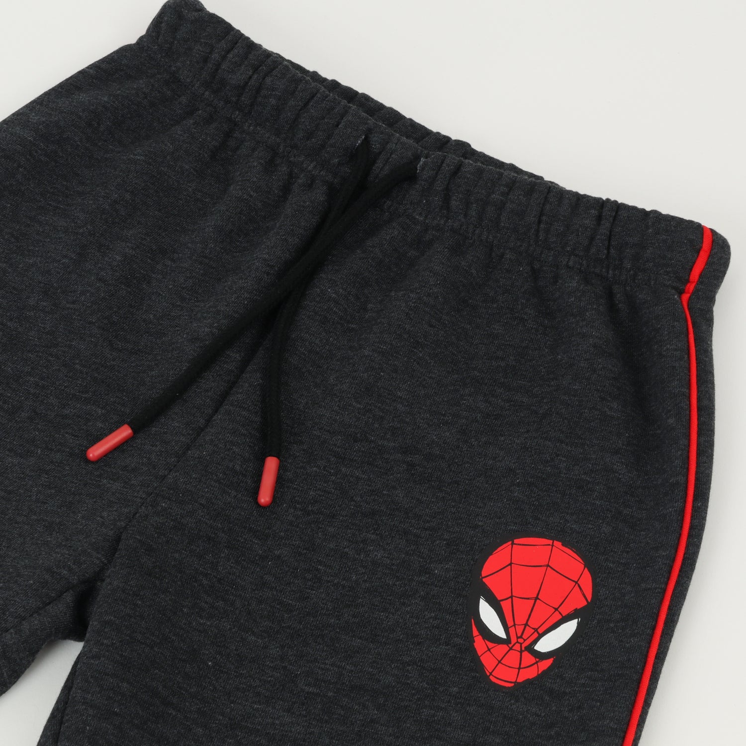 Pantalon De Buzo Niño Spiderman Lineas Negro Marvel